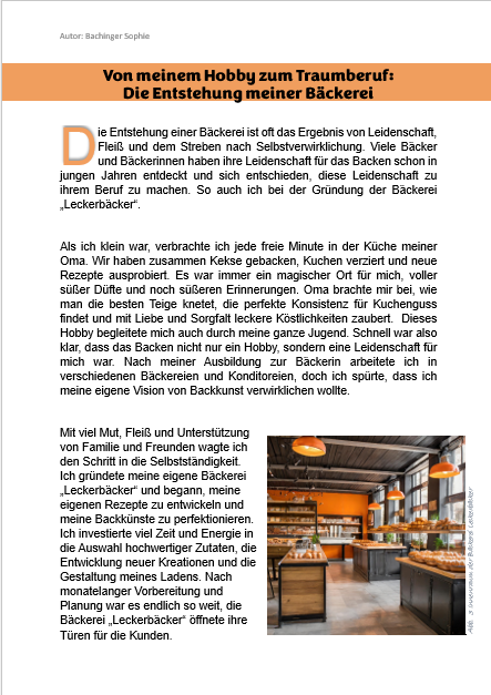 seite 1, erster Artikel